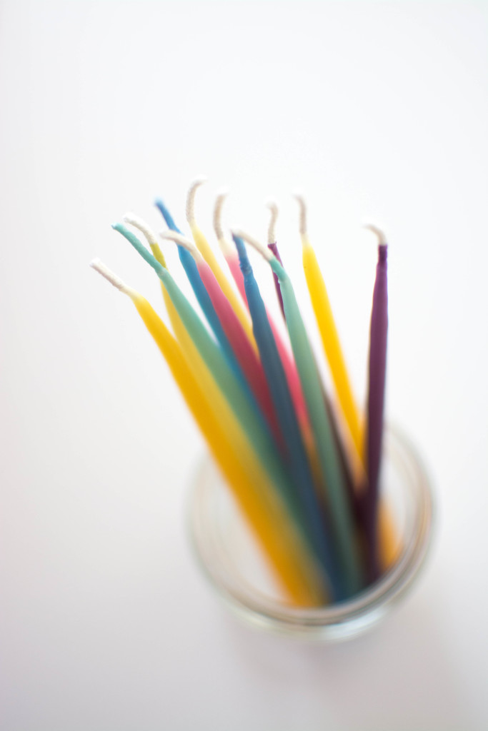 long birthday candles