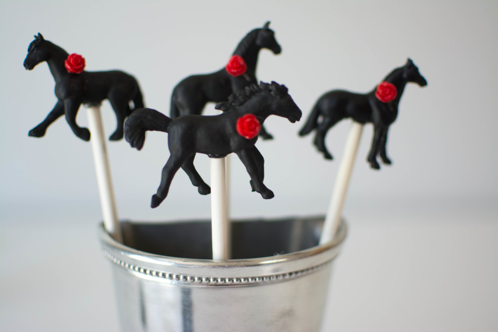DIY Kentucky Derby Drink Stirrers