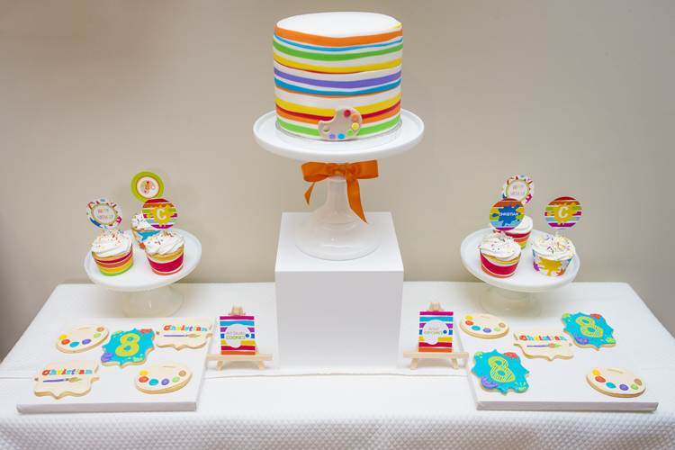 Art Studio Themed Birthday Party Ideas