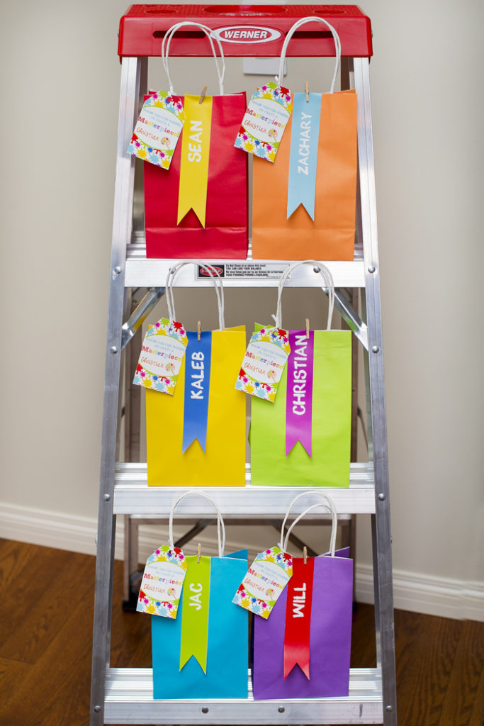 Art Studio Themed Birthday Party Ideas