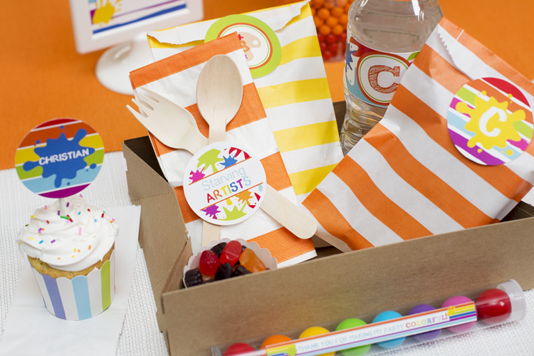Art Studio Themed Birthday Party Ideas