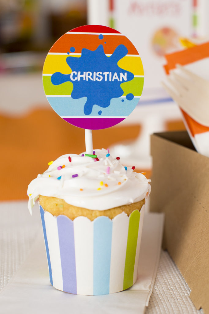 Art Studio Themed Birthday Party Ideas