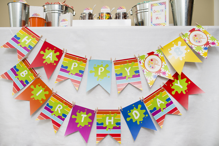 Art Studio Themed Birthday Party Ideas